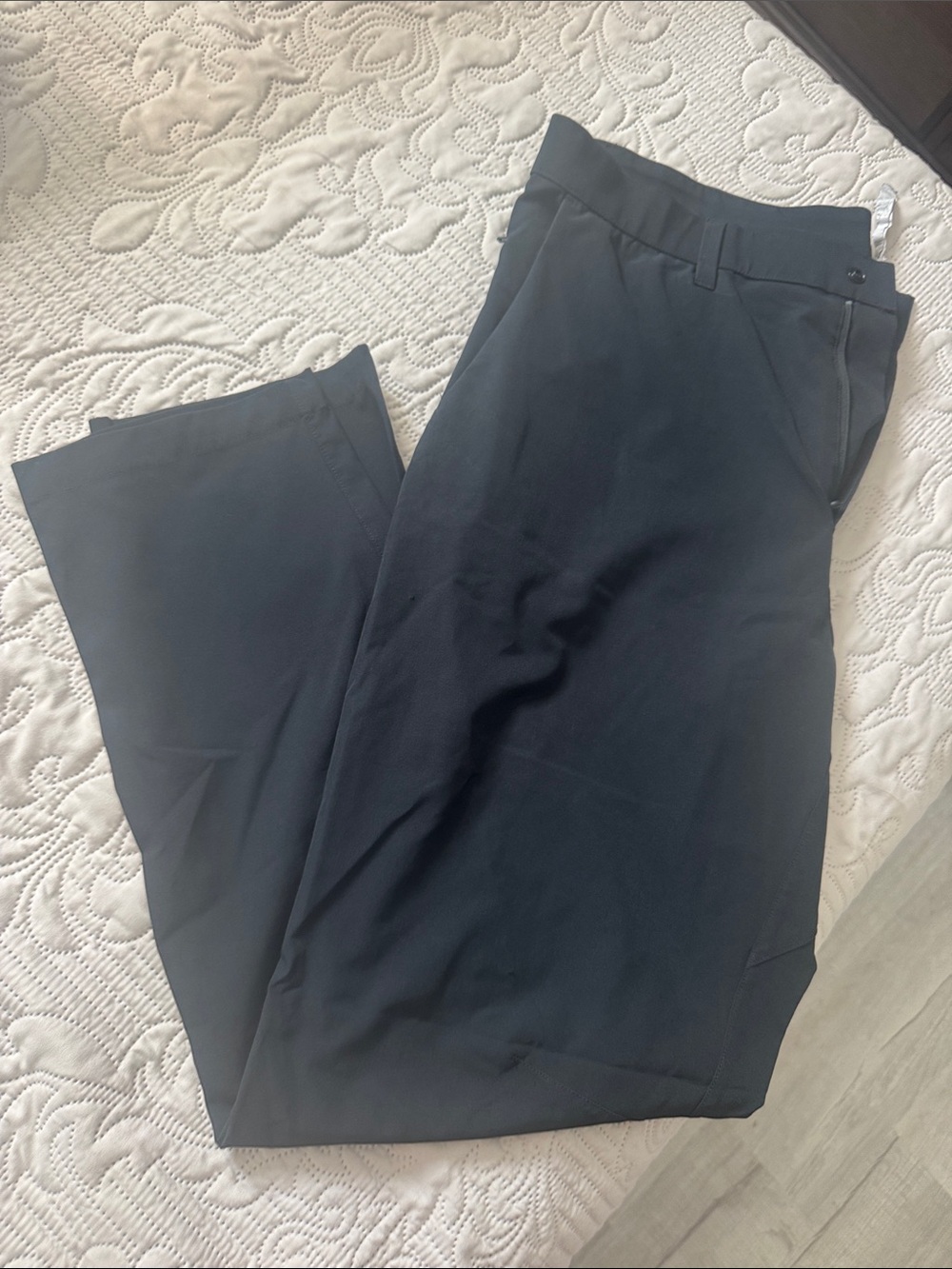 Fabletics Black Men's Dress Pants - Classic Tailored Fit